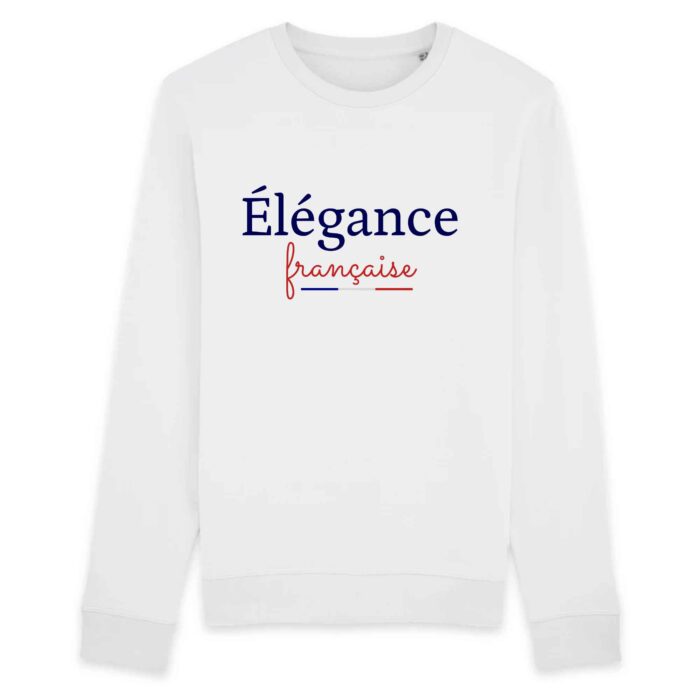 Sweatshirt Élégance française - BIO