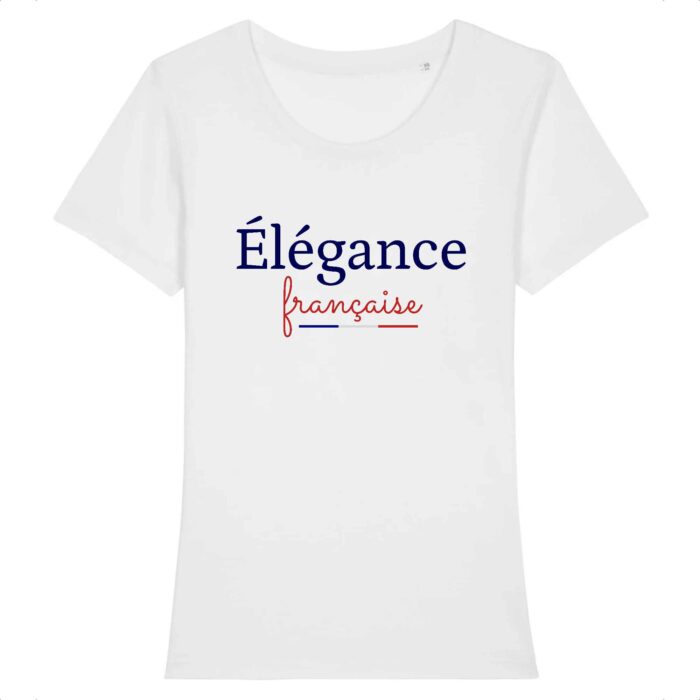 T-shirt Élégance française - BIO - femme