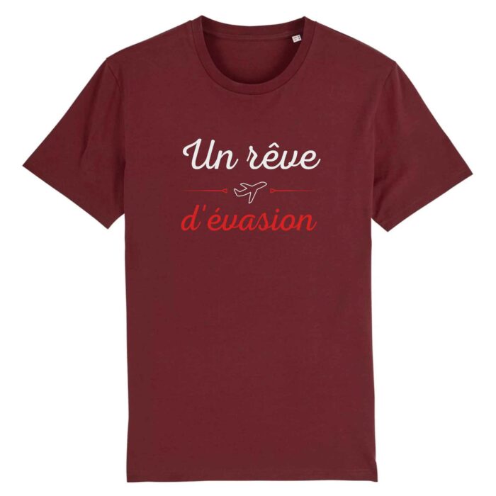 T-shirt Un rêve d'évasion - BIO