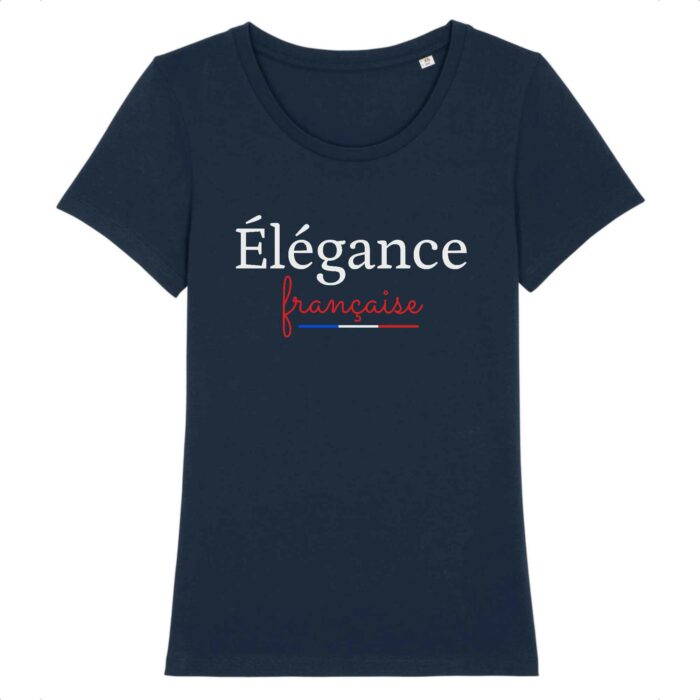 T-shirt Élégance française - BIO - femme