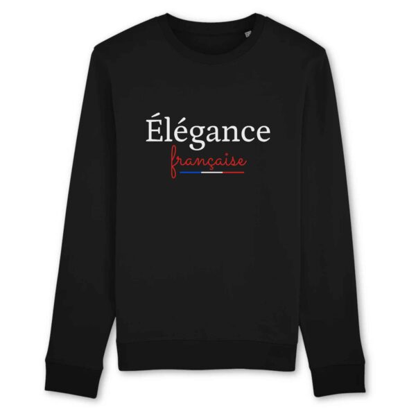 Sweatshirt Élégance française - BIO