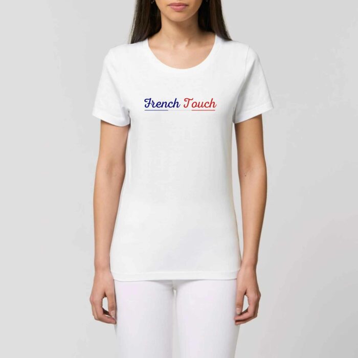 T-shirt femme French Touch porté