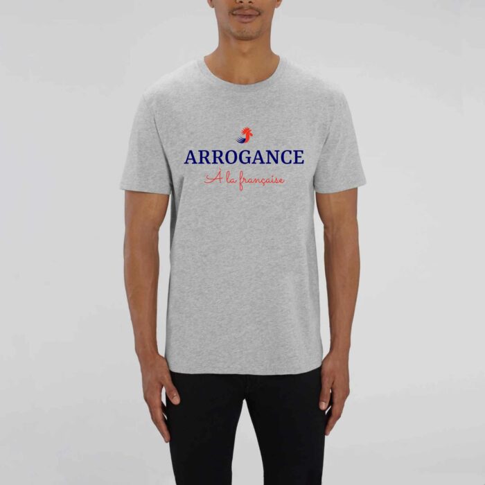 T-shirt Arrogance à la Française BIO - porté